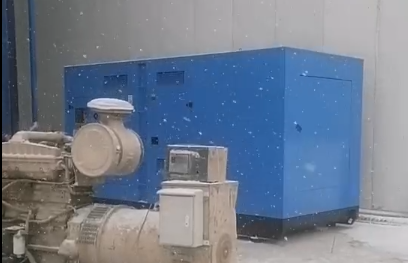 冬日里的光和熱：頂博售后服務(wù)團(tuán)隊為新疆布爾津抽水蓄能電站安裝500KW玉柴靜音發(fā)電機(jī)組